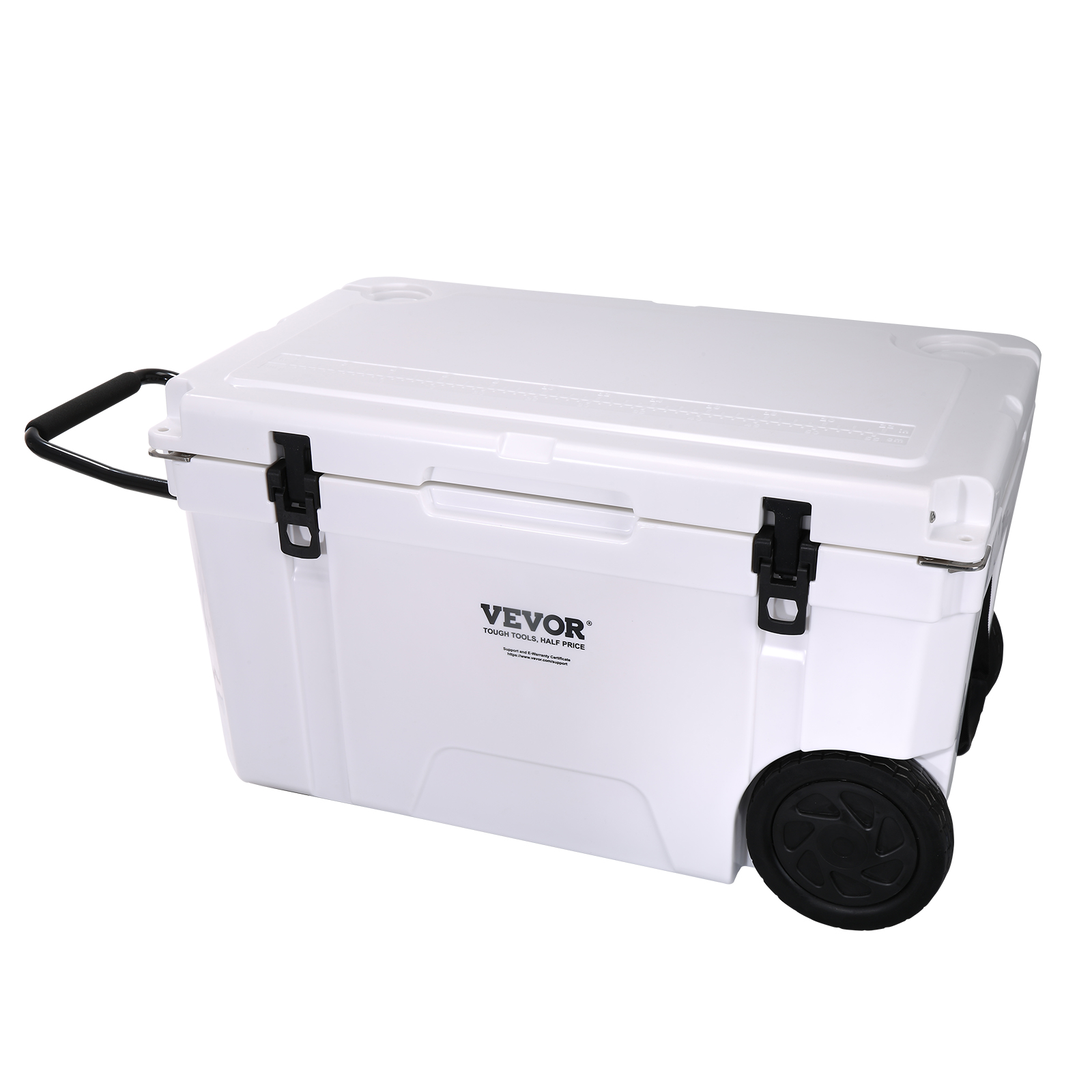 VEVOR Hard Cooler Insulated Portable Cooler 25/33/45/52/65 QT Capacity Ice Chest - Picture 63 of 74