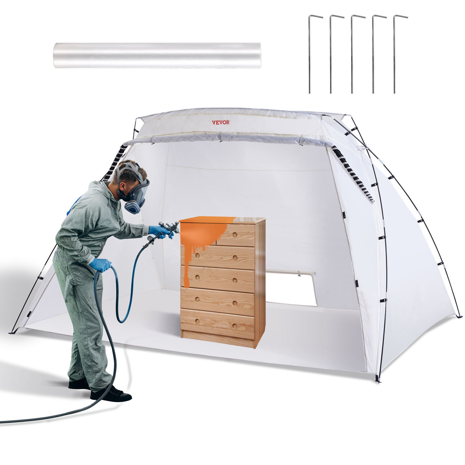 Paint Spray Tent,Spray Shelter,Spray Paint Booth