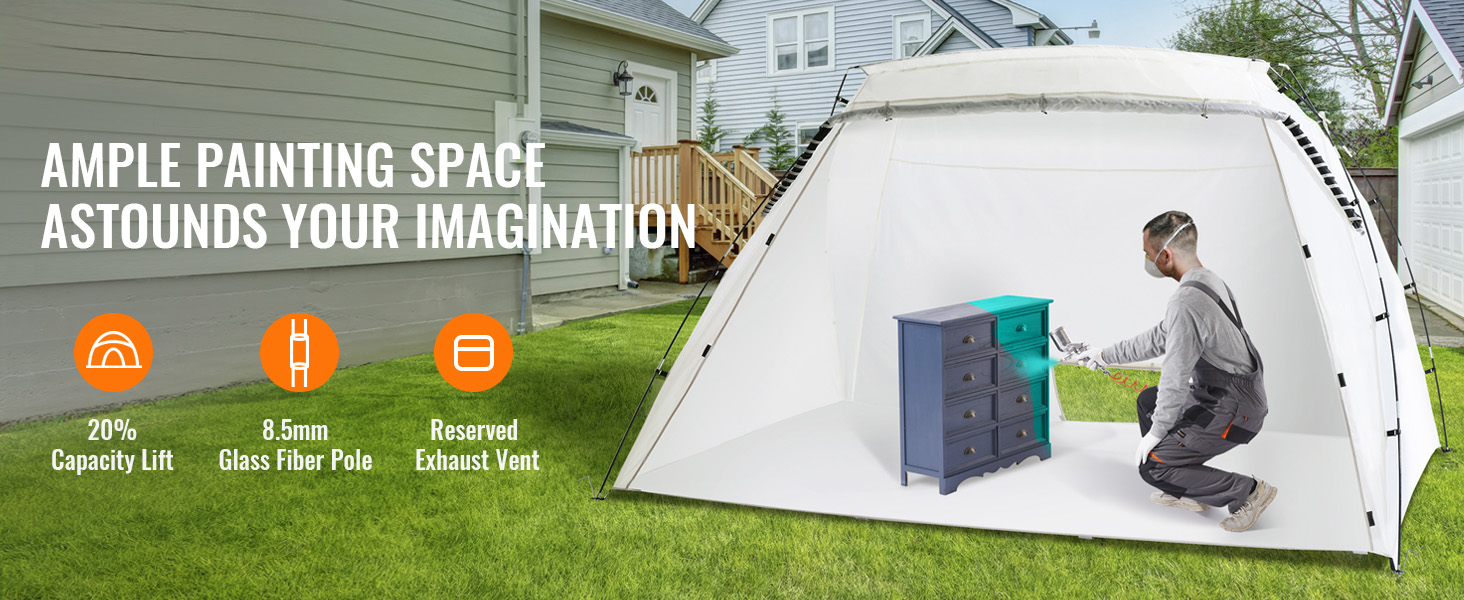 Portable Paint Booth A100 1.4w
