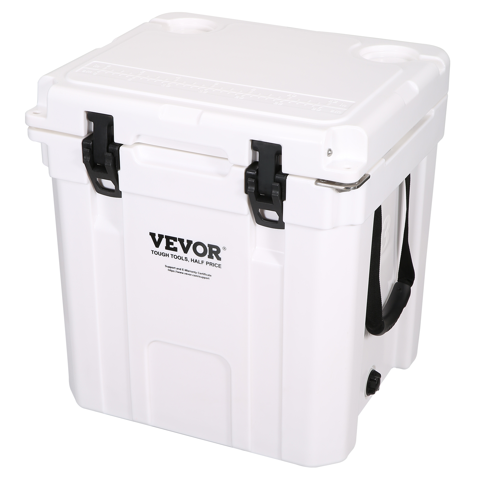 VEVOR Hard Cooler Insulated Portable Cooler 25/33/45/52/65 QT Capacity Ice Chest - Picture 15 of 74
