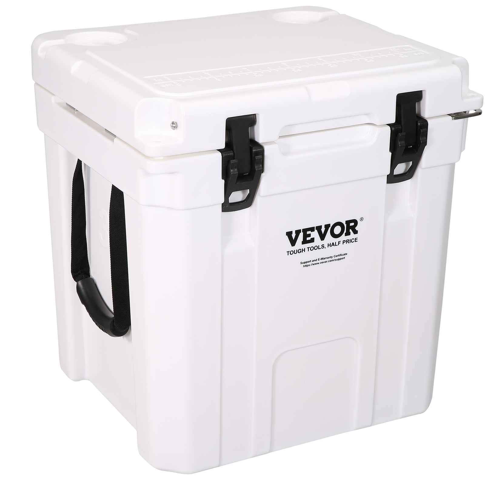 VEVOR Hard Cooler Insulated Portable Cooler 25/33/45/52/65 QT Capacity Ice Chest - Picture 25 of 74