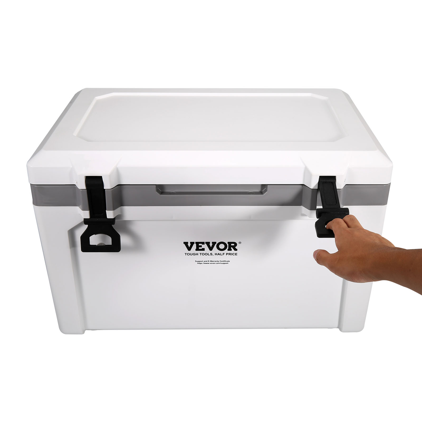 VEVOR Hard Cooler Insulated Portable Cooler 25/33/45/52/65 QT Capacity Ice Chest - Picture 48 of 74