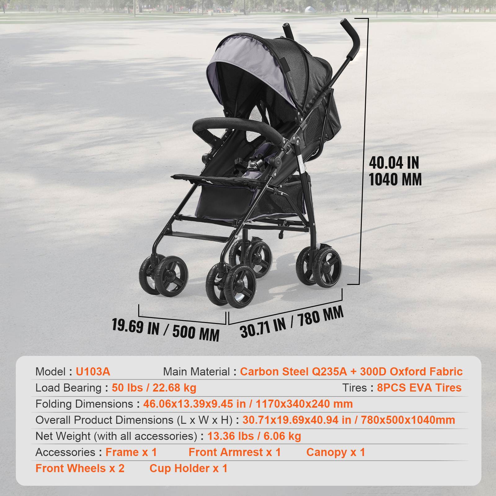 Lightweight Baby stroller Umbrella Compact Travel Stroller for Child/Toddler - Picture 64 of 68