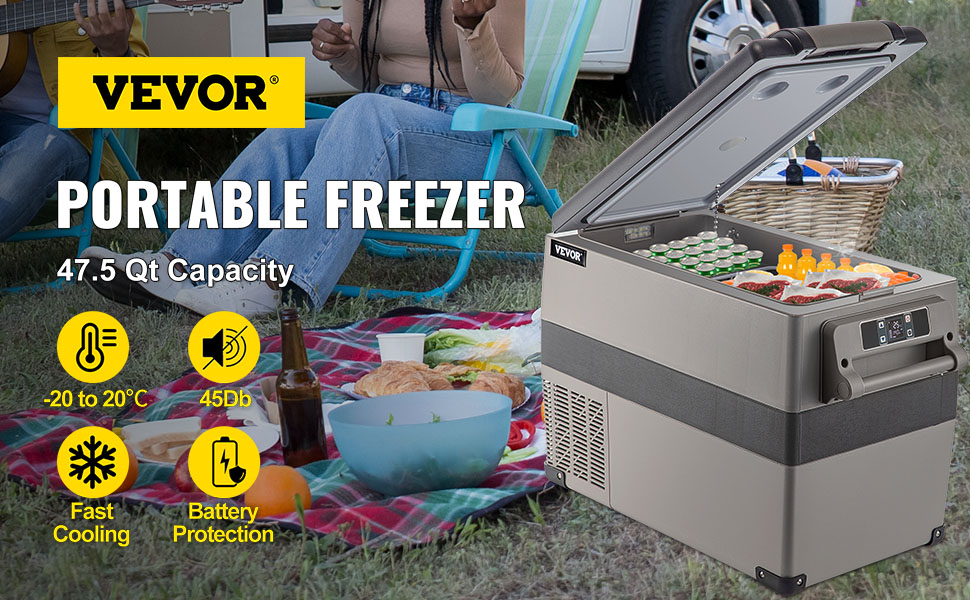portable freezer,37.5 Qt,fast cooling
