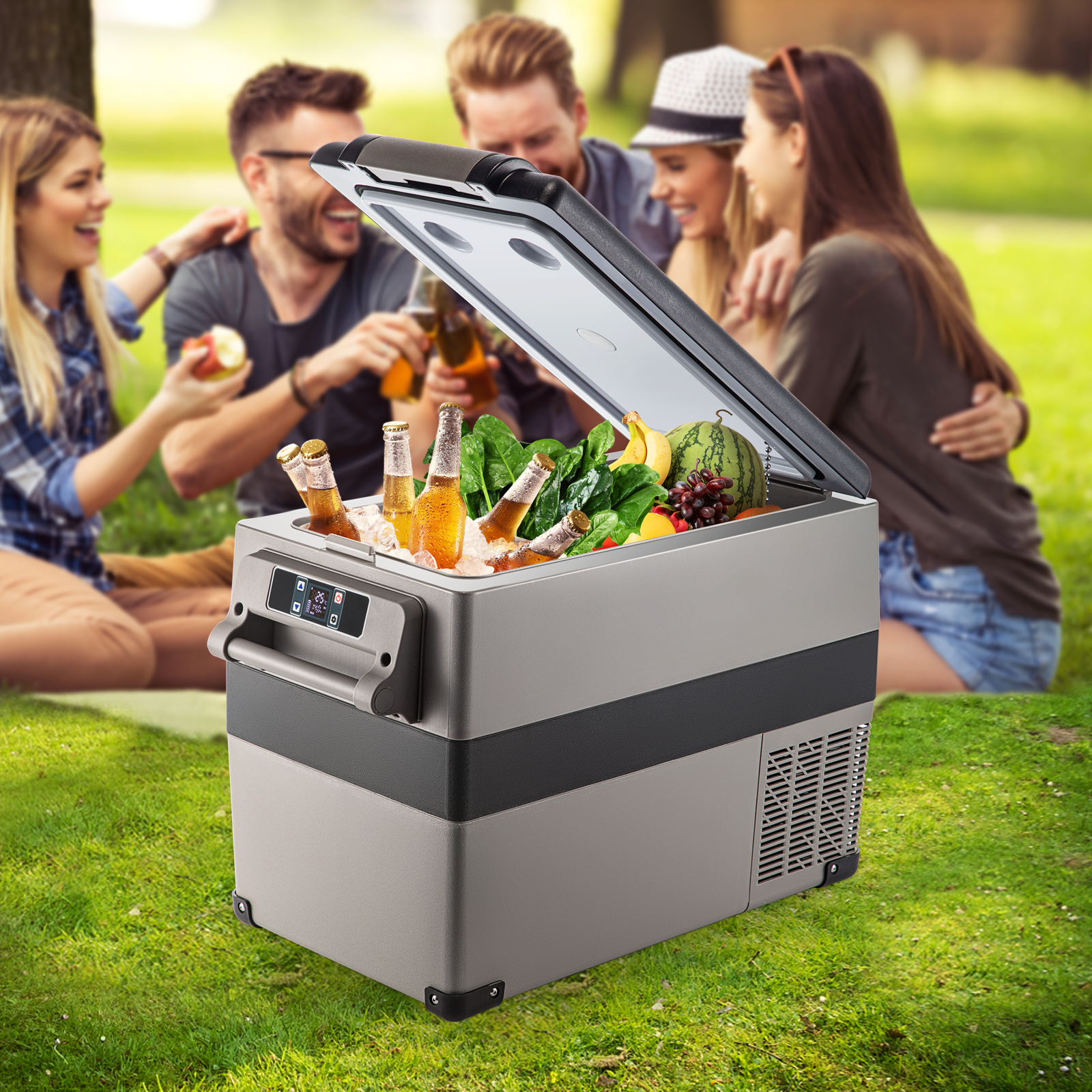 VEVOR Car Refrigerator 9-58Qt Portable Fridge Compact Freezer Camping Outdoor