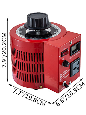 Variable Transformer 220v Ac 50 Hz 2000 Va Power Supply Compact Single Phase