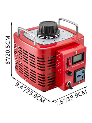 Spannungsregler PNI SVM2000VA Spannungsstabilisator mit Servomotor, 1600 W,  7,2 A, 230 V Ausgang, Spannungsregler: : Elektronik & Foto