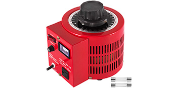 Variac Transformer Variable AC Voltage Regulator 1PH 1000VA 1KVA US Plug 0-130V 