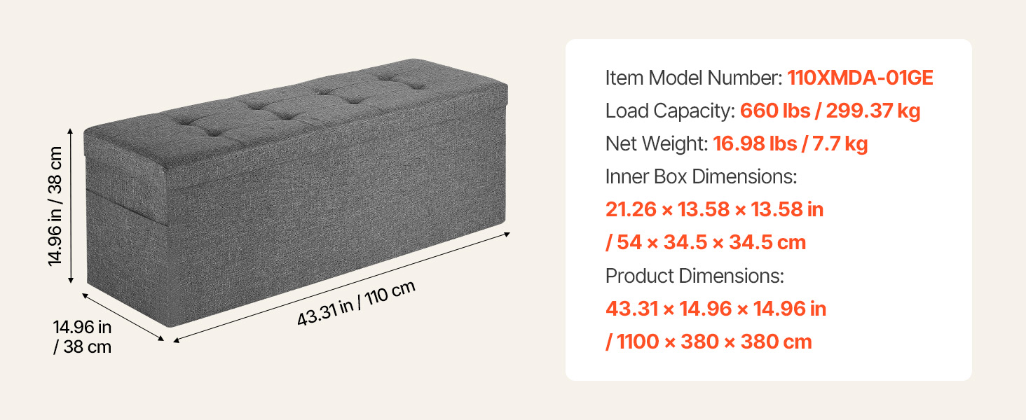square gray ottoman bench type1