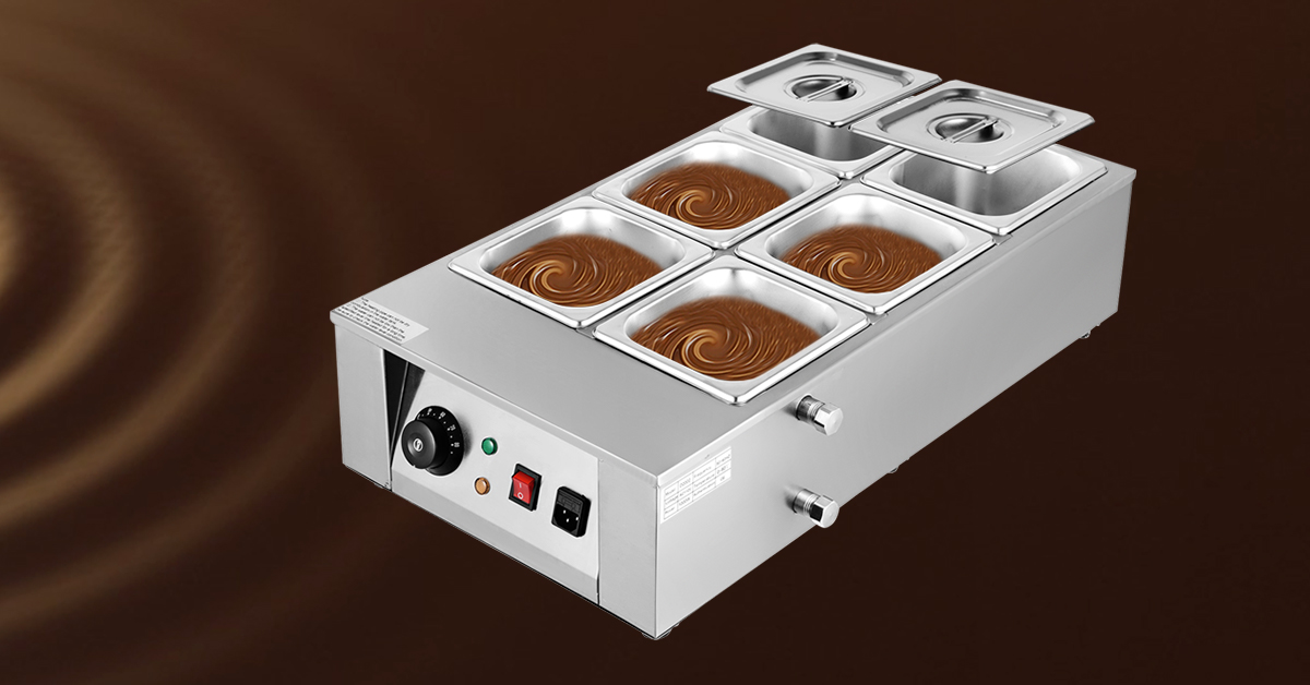 VEVOR VEVOR Hot Chocolate Machine KS-RQ Chocolate Melter Machine Hot  Chocolate Dispenser Machine 10L for Hotels Restaurants Bakeries Cafes for  Melting Chocolate