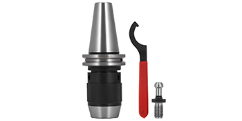 VEVOR Integrated CAT40 Collet Chuck Keyless Drill Chuck 1/2 inch for CAT40 CNC Engraving Machine & Milling Lathe Tool (CAT40)