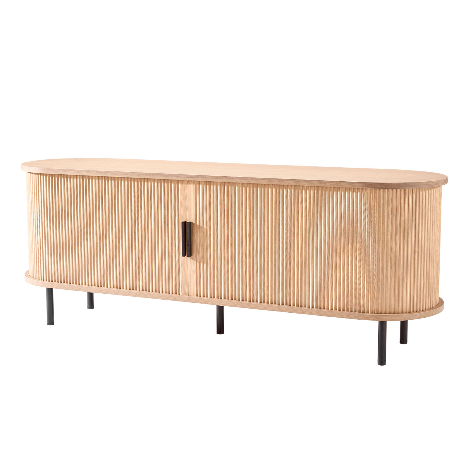Uimoso TV Stand Boho/Mid Century Style Entertainment Unit for TVs up to 58 / 59"