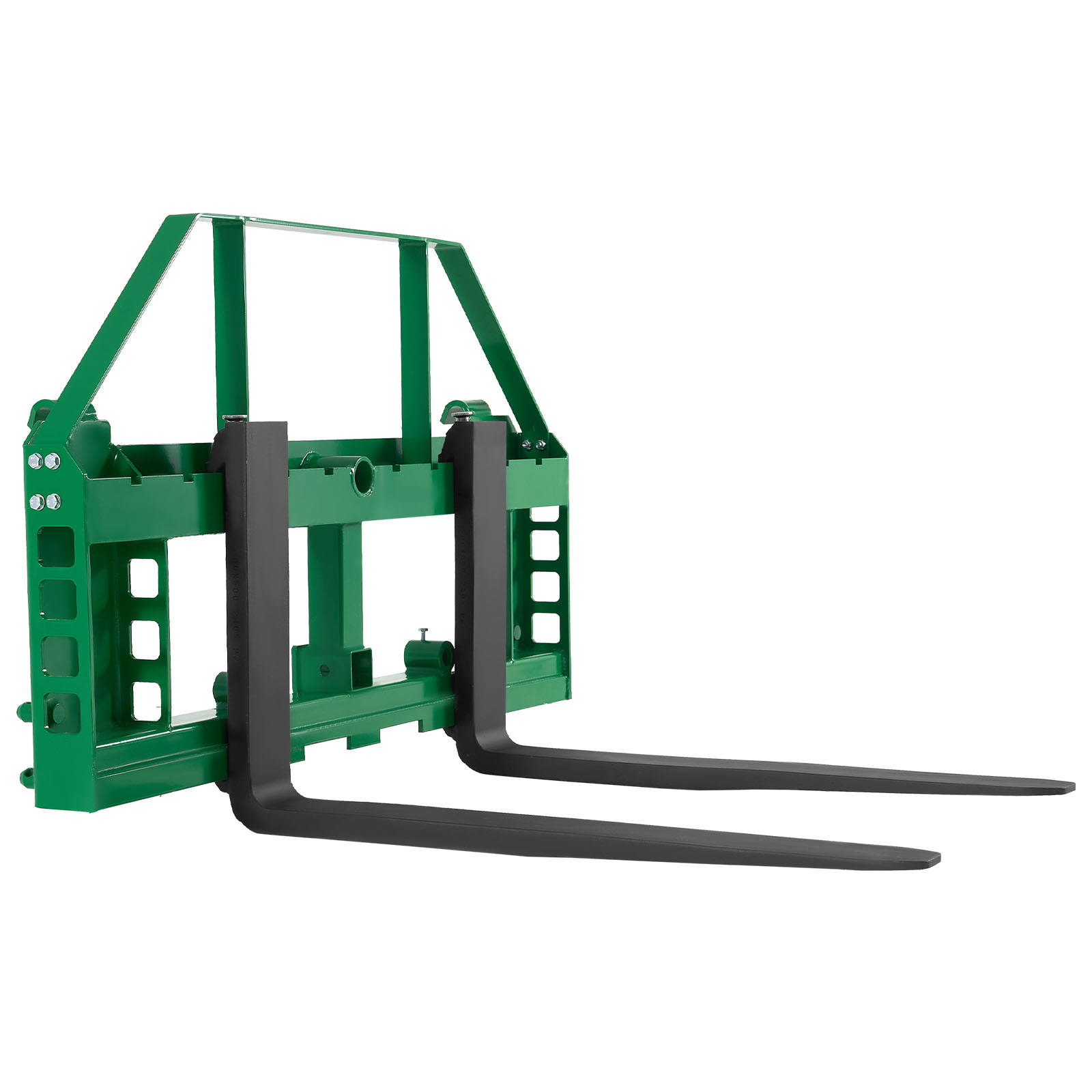 Uimoso Pallet Fork Frame Attachment w/36/42/48" Skid Steer Forks, 2600/4000 lbs