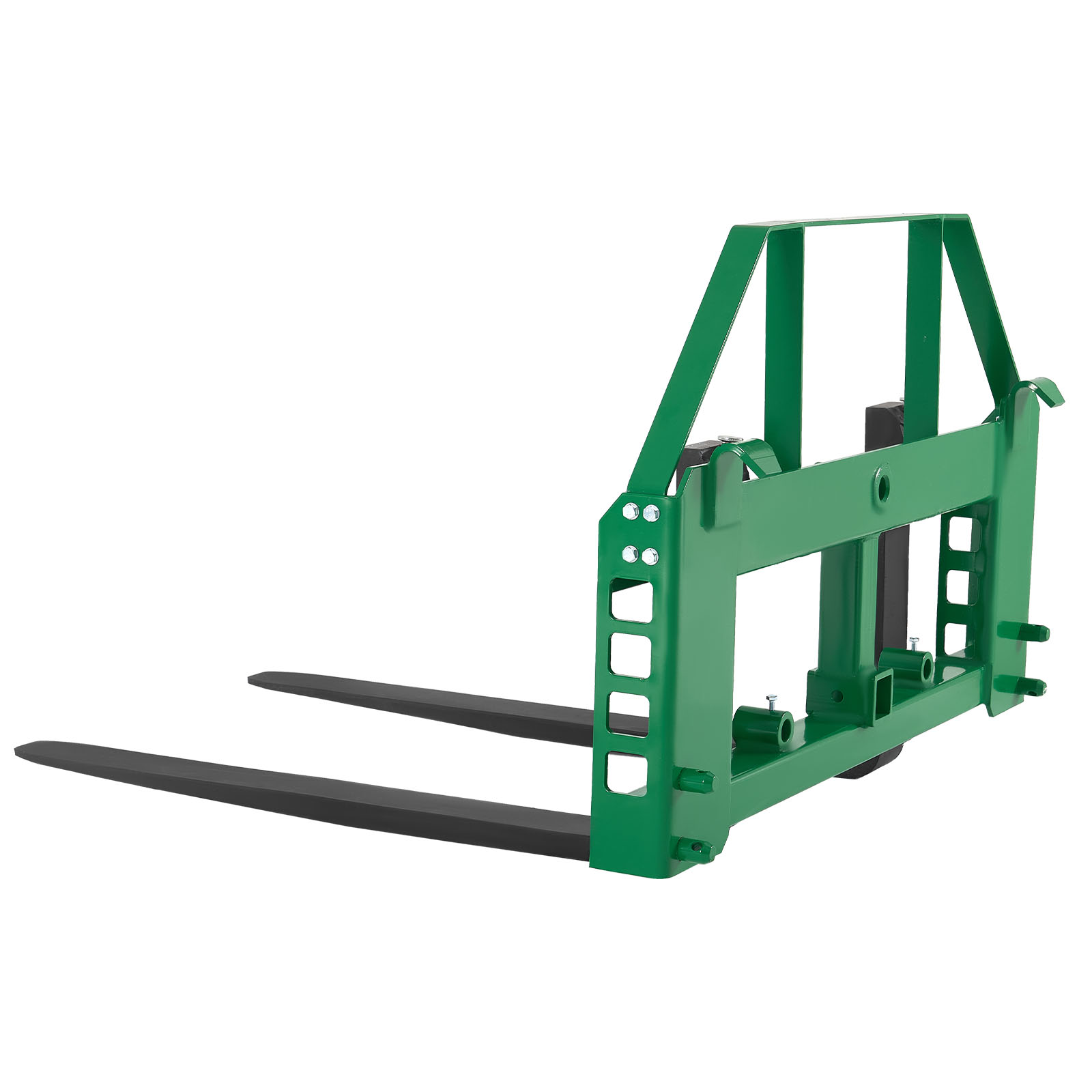 Uimoso Pallet Fork Frame Attachment w/36/42/48" Skid Steer Forks, 2600/4000 lbs