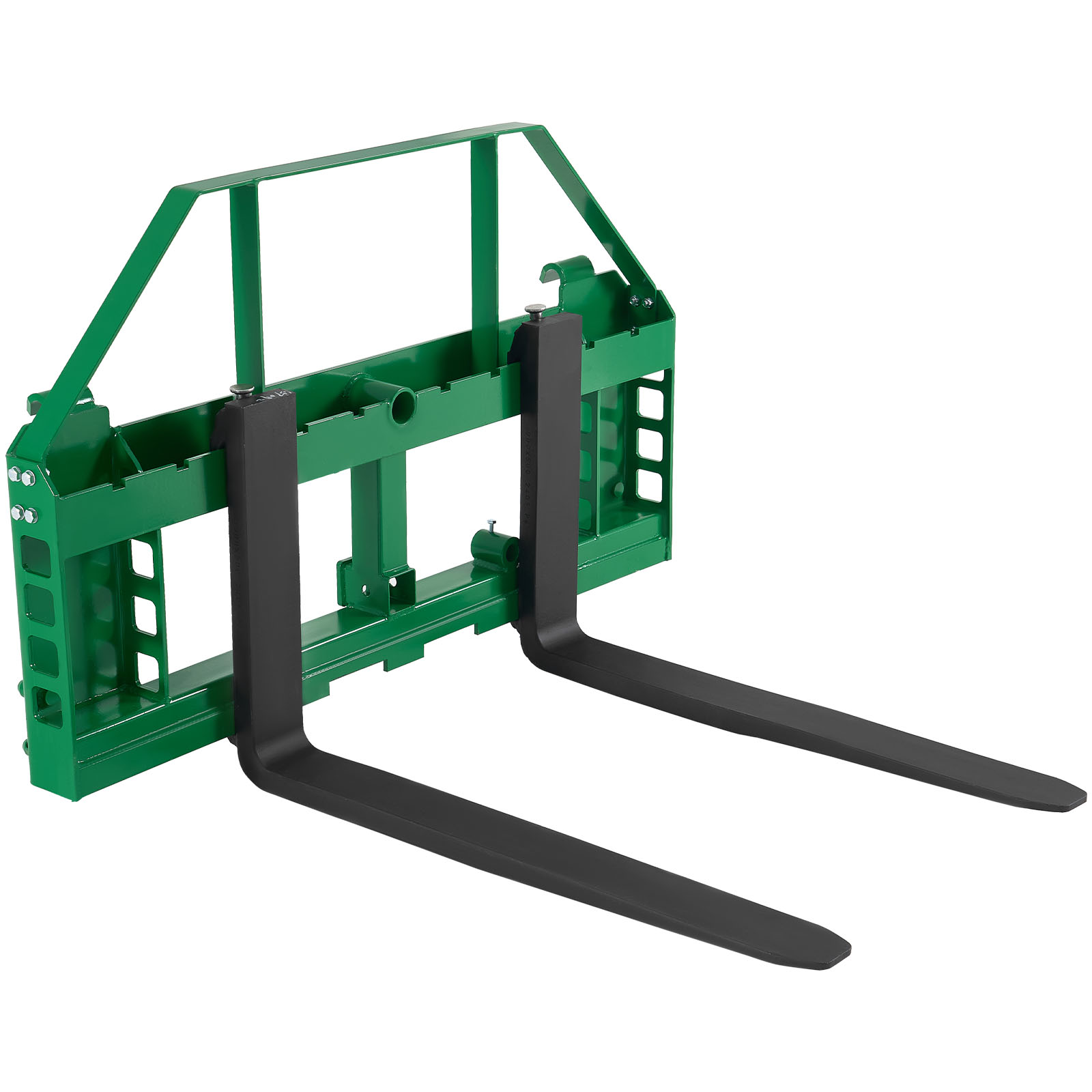 Uimoso Pallet Fork Frame Attachment w/36/42/48" Skid Steer Forks, 2600/4000 lbs