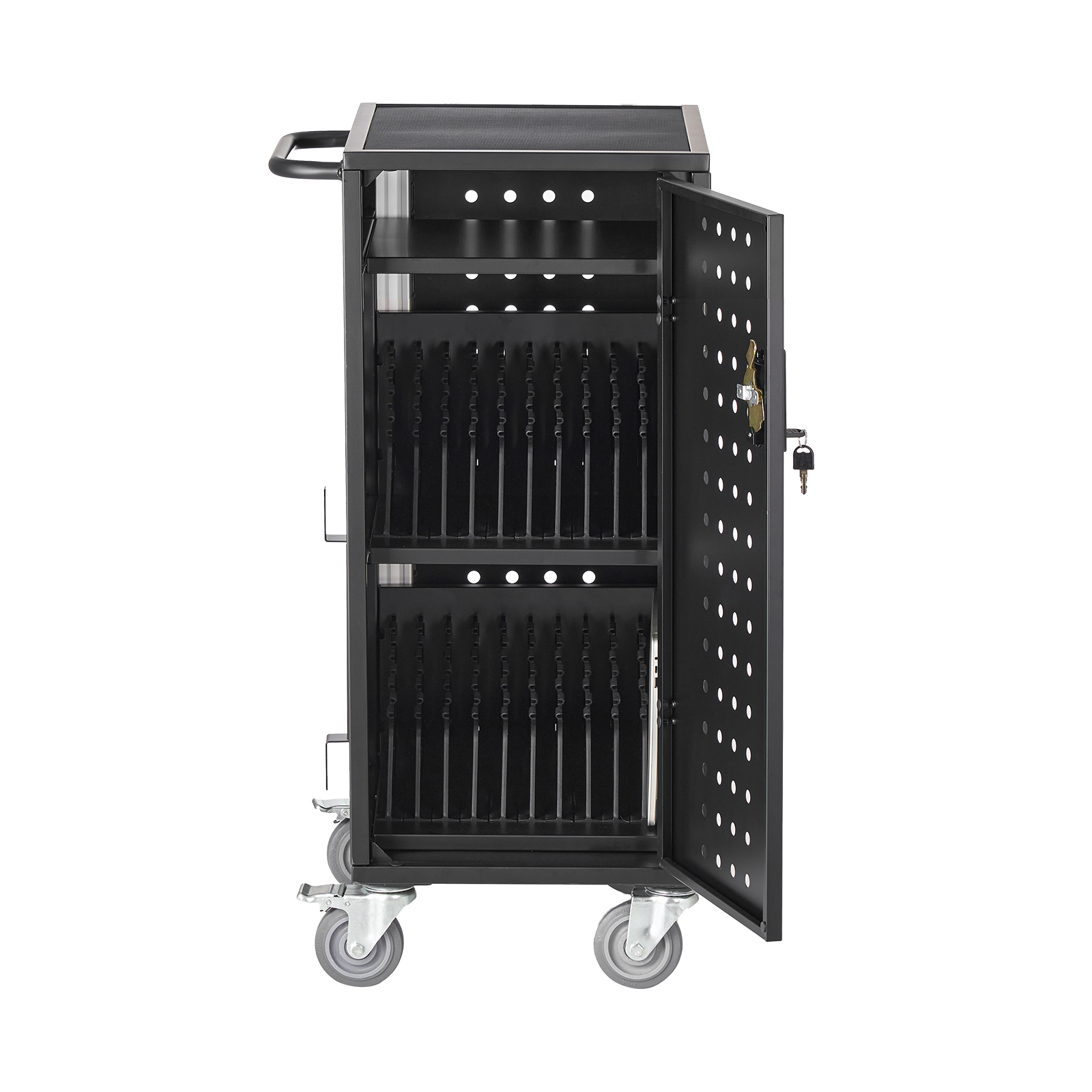 Charging Cart Mobile Locking/Open Charging Cart 16-36 Devices for Laptop&Tablet - Picture 26 of 74
