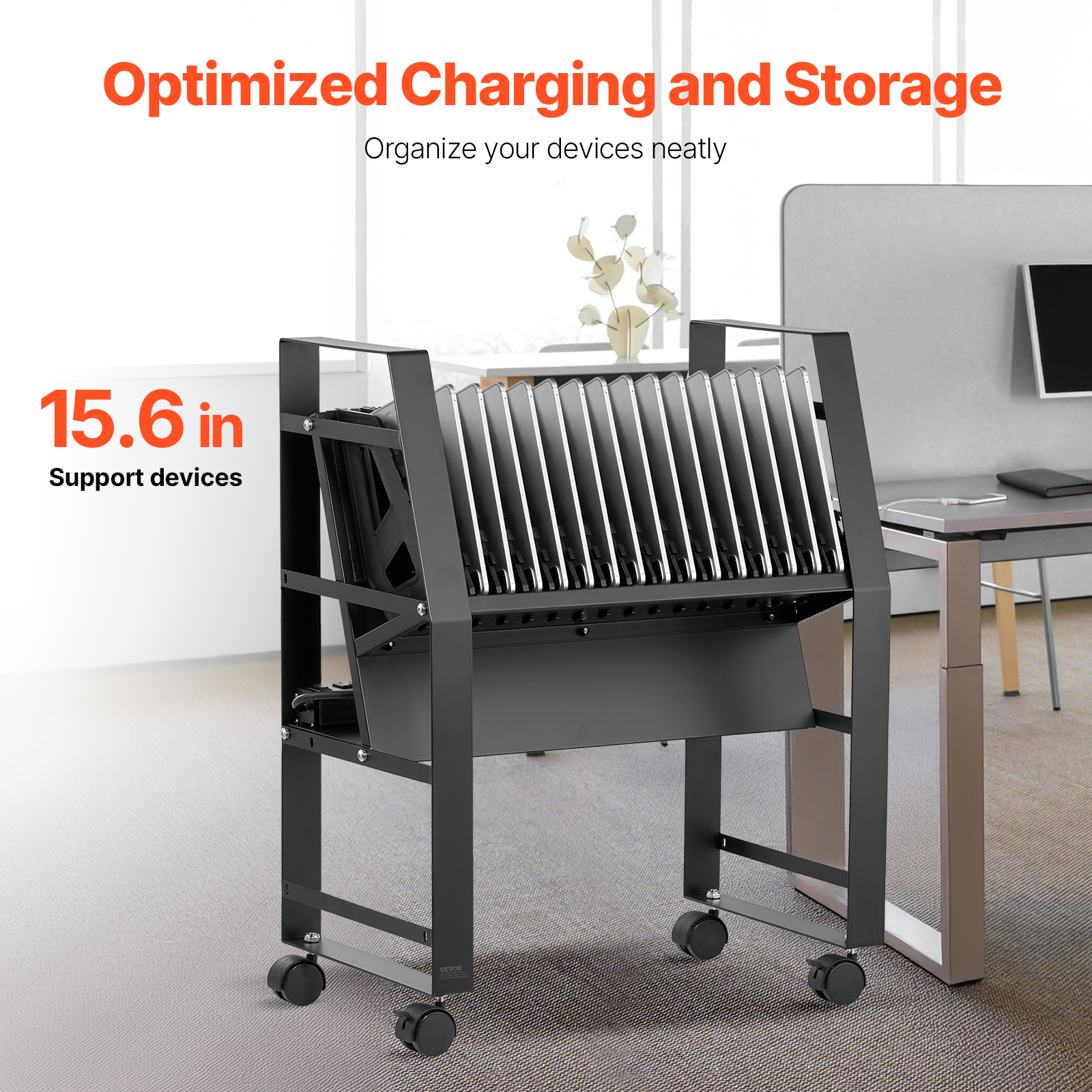 Charging Cart Mobile Locking/Open Charging Cart 16-36 Devices for Laptop&Tablet - Picture 64 of 74
