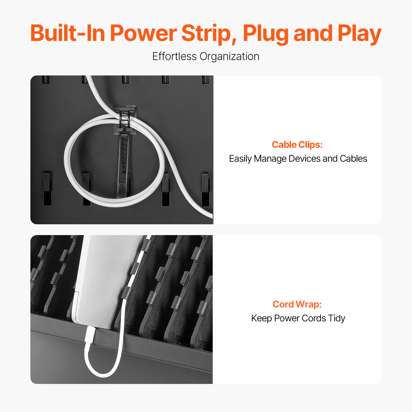 Charging Cart Mobile Locking/Open Charging Cart 16-36 Devices for Laptop&Tablet - Picture 66 of 74