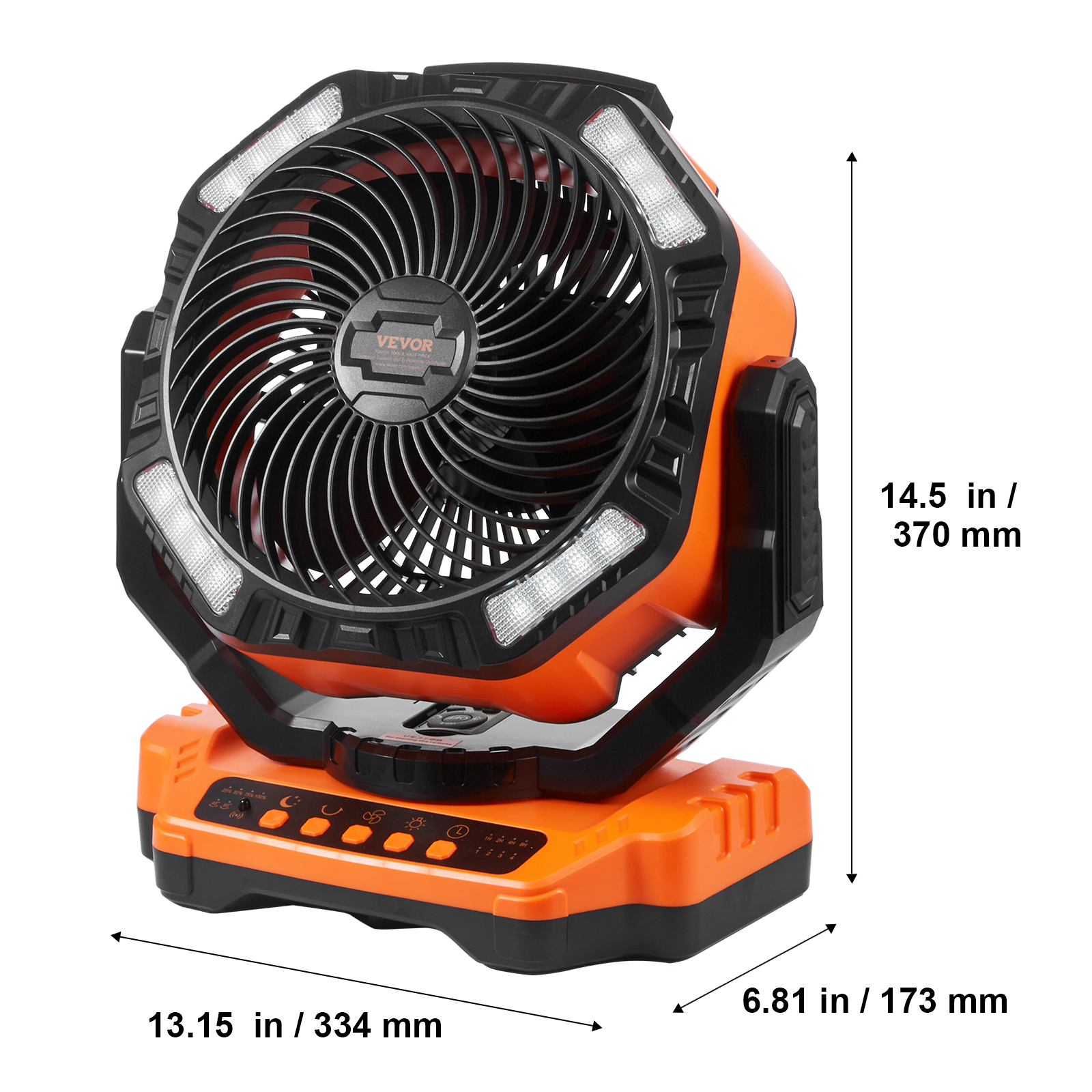 Ventilatore Auto 12V/24V USB - 360° Regolabile Per Auto, Camper E Barche - Foto 7
