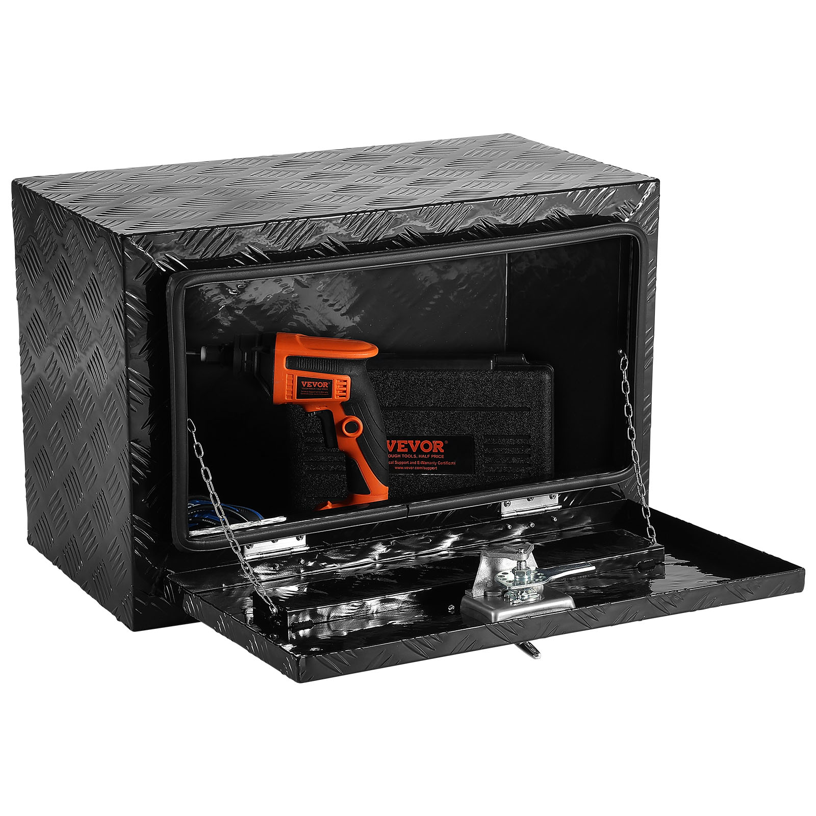 VEVOR Underbody Aluminum Truck Tool Box 18x12-60x24 Trailer RV Tool ...