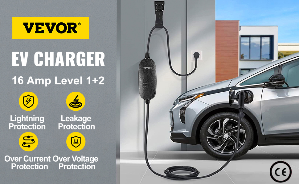 VEVOR's 32A level 2 EV charger has NEMA 14-50 plug and smart app controls  for new low of $161