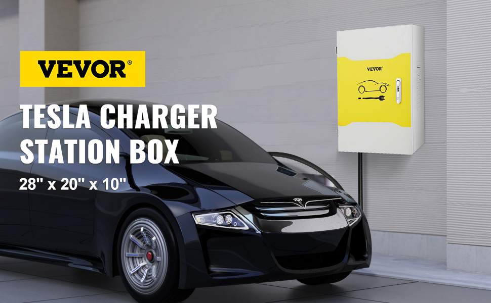  Charger Station Box for Tesla Gen 3 Wall Connector Cover with  Combination Lock,Indoor/Outdoor Wall Charger Box, Charging Cable Organizer  Connector Case for Tesla. : Automotive