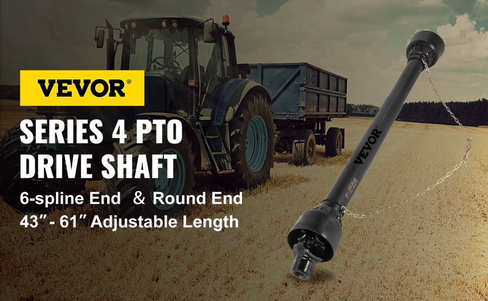 PTO Shaft,Black,T4