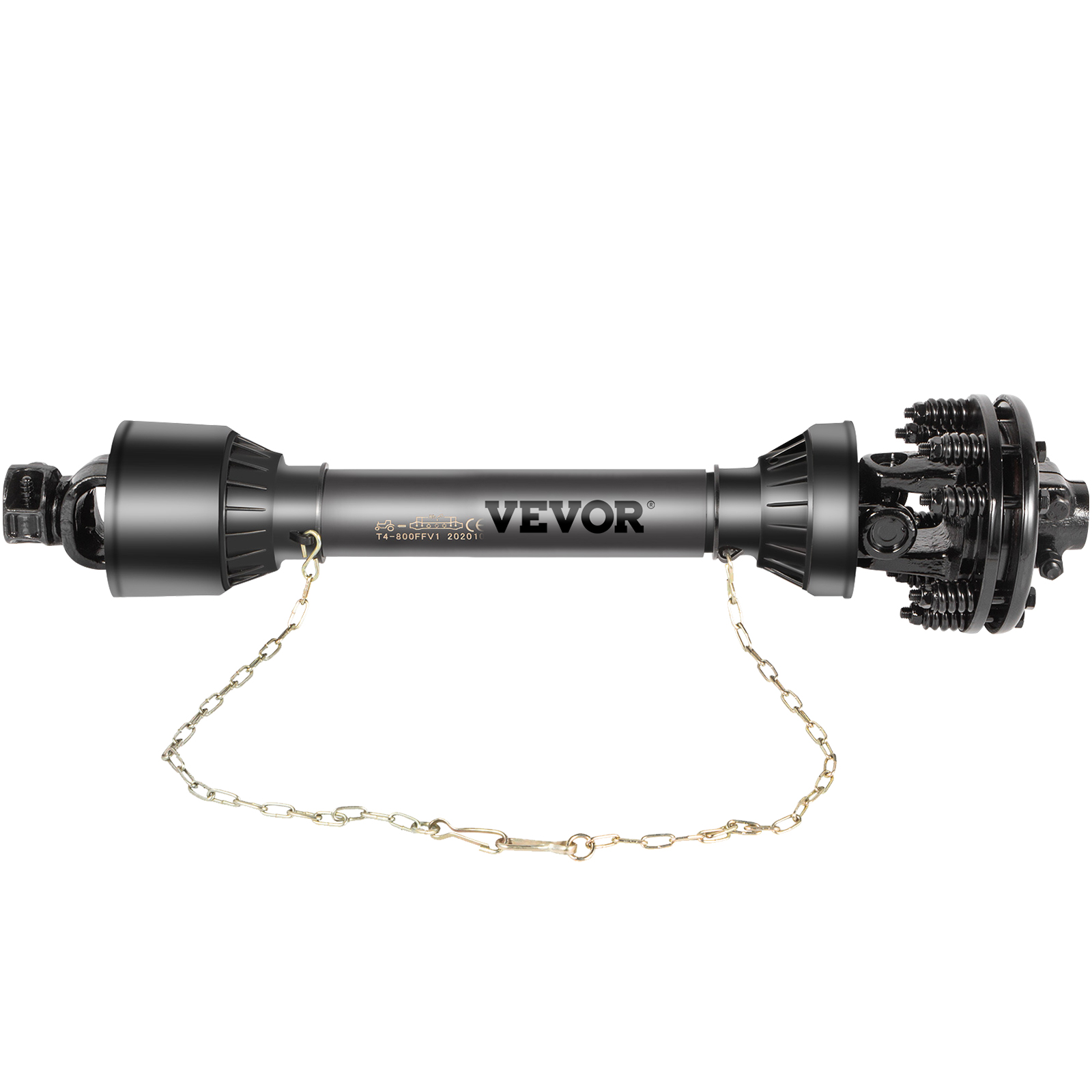 thumbnail image 2 of PTO Drive Shaft 1-3/8 X 6 Spline – T4 Series, 39-55 Inch, For Brush Hog Tiller Tractor, CE Certified 2 of 4