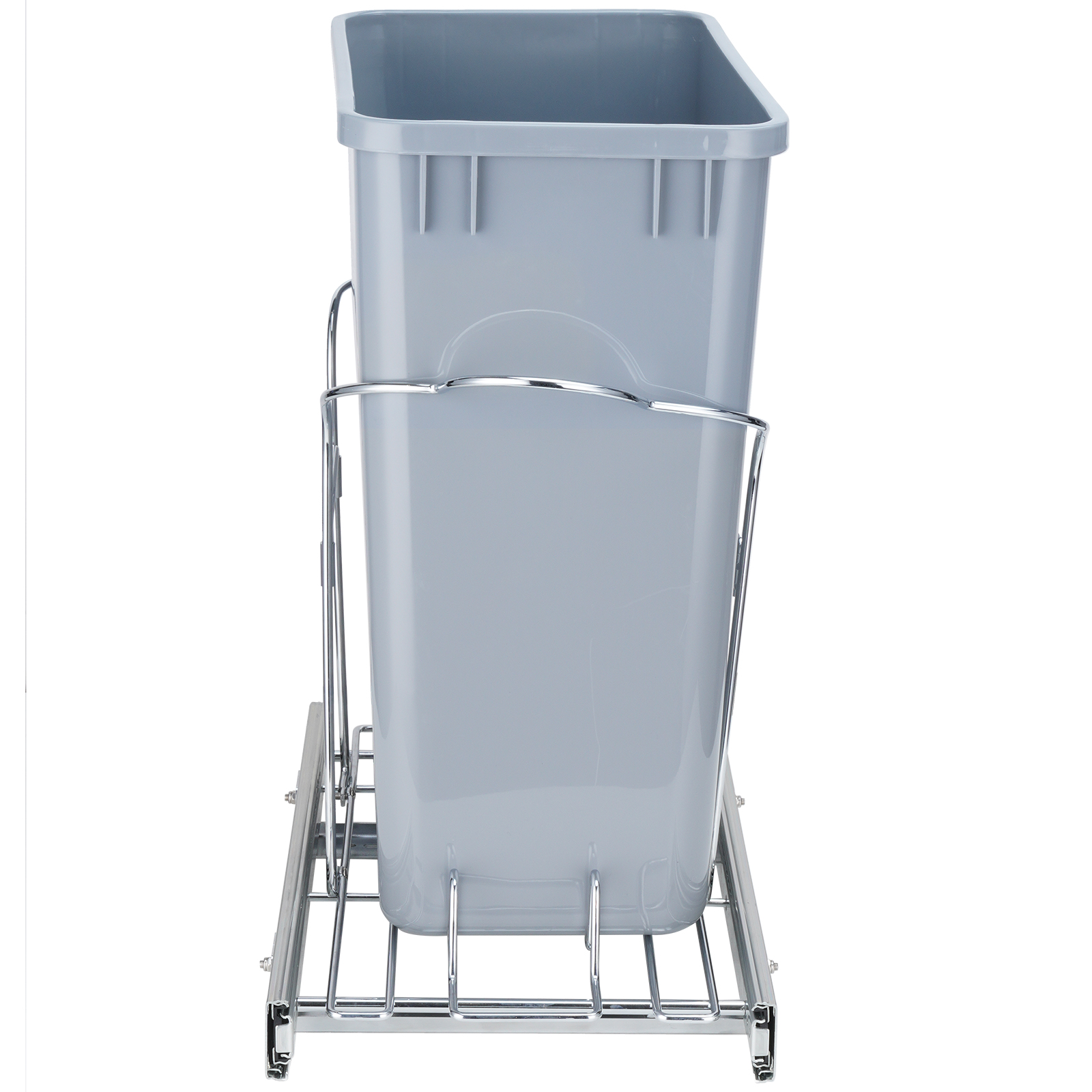 Double/Single Pullout Waste Container Kitchen Trash Can 70L/35L/29L Grey - Picture 36 of 62