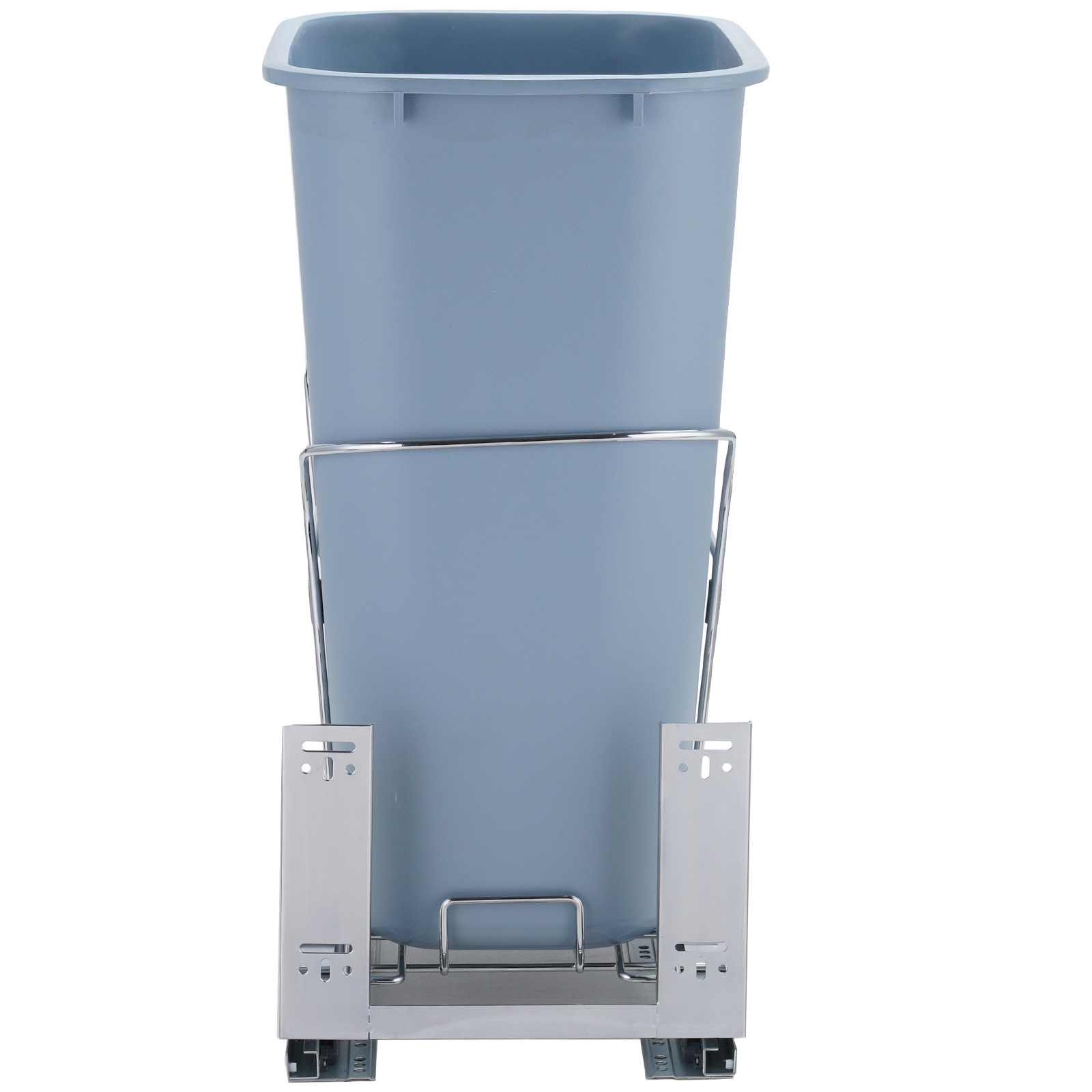 Double/Single Pullout Waste Container Kitchen Trash Can 70L/35L/29L Grey - Picture 48 of 62