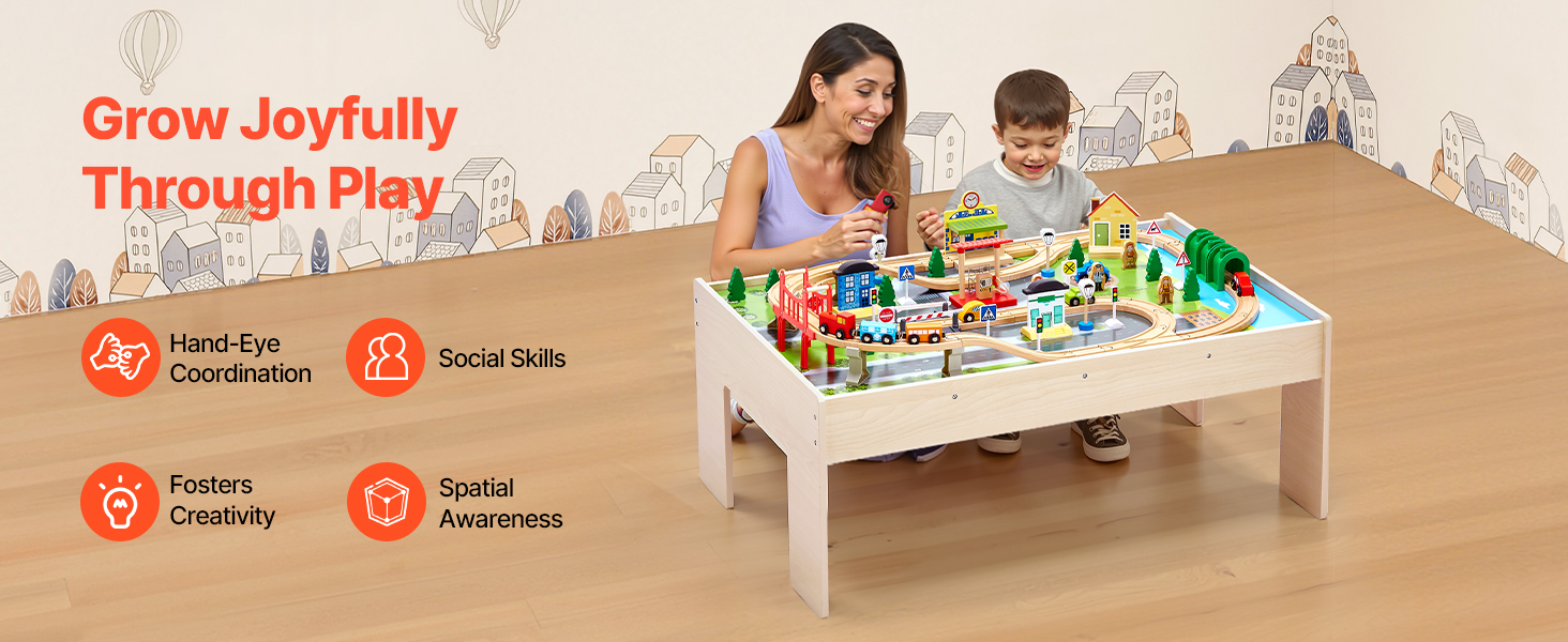 kids activity table gift idea