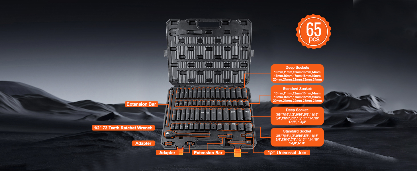 Impact socket set image 9