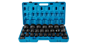 Impact Sockets,3/4 Inches,29 Piece