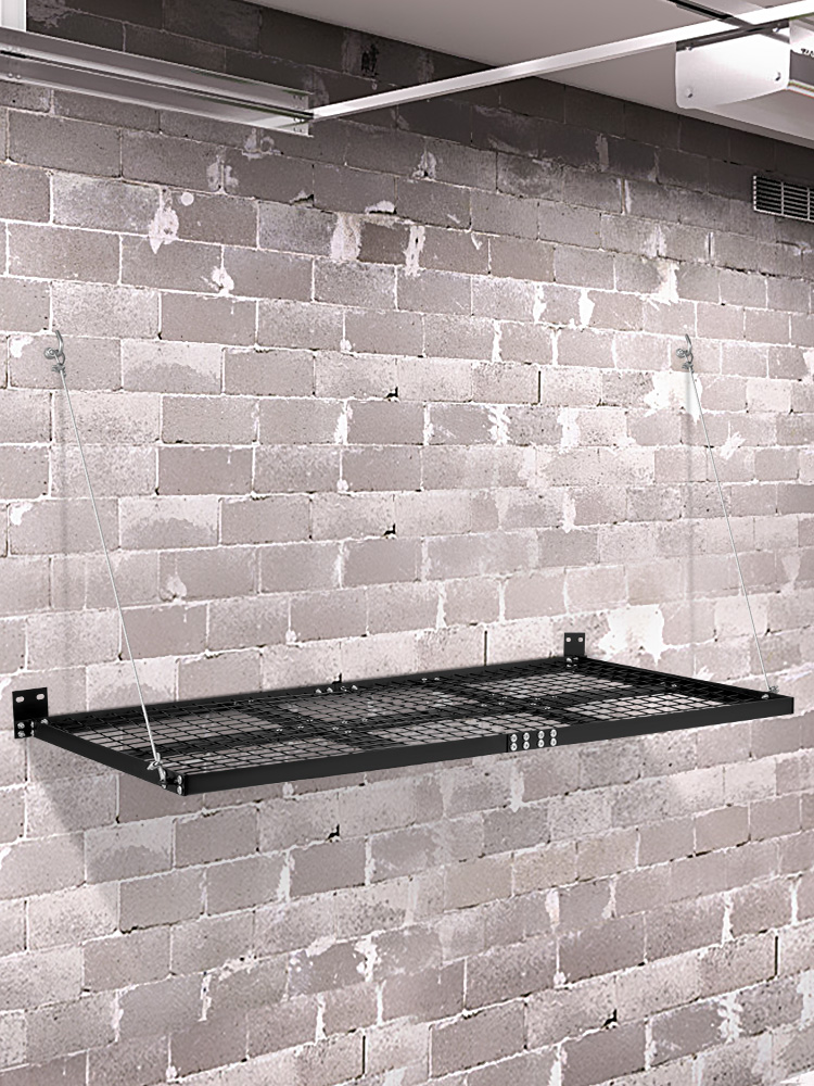 Vevor Garage Wall Shelf Garage Shelving Wall Mounted 2 X 4 Ft Steel