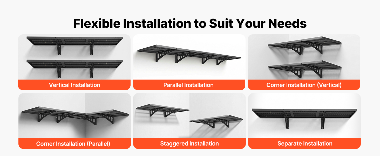 custom shelf layout options