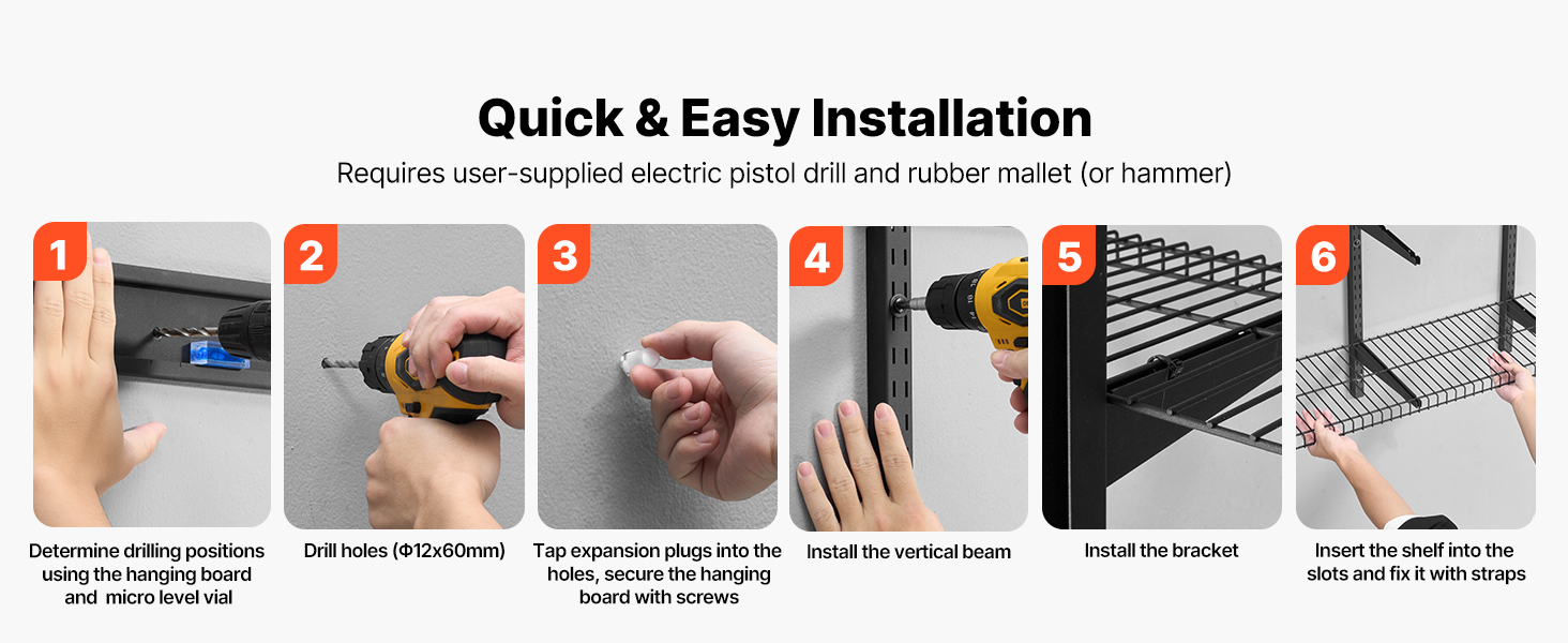Included installation accessories