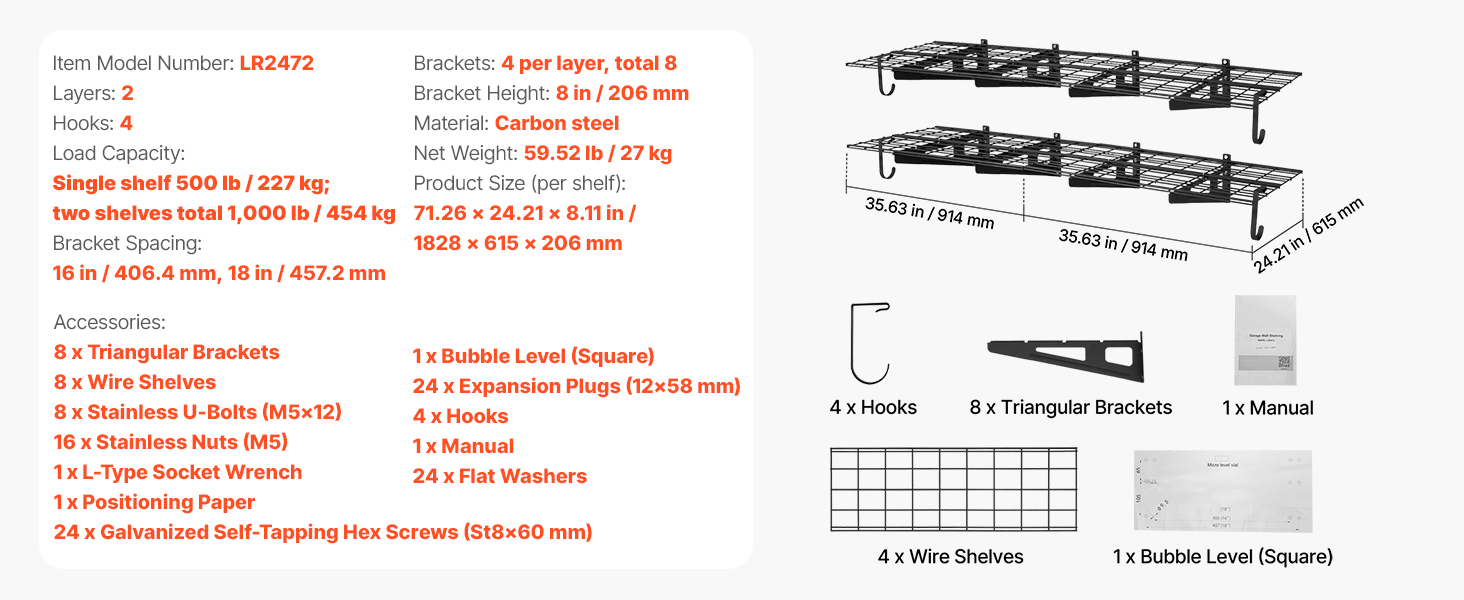 organized garage storage system
