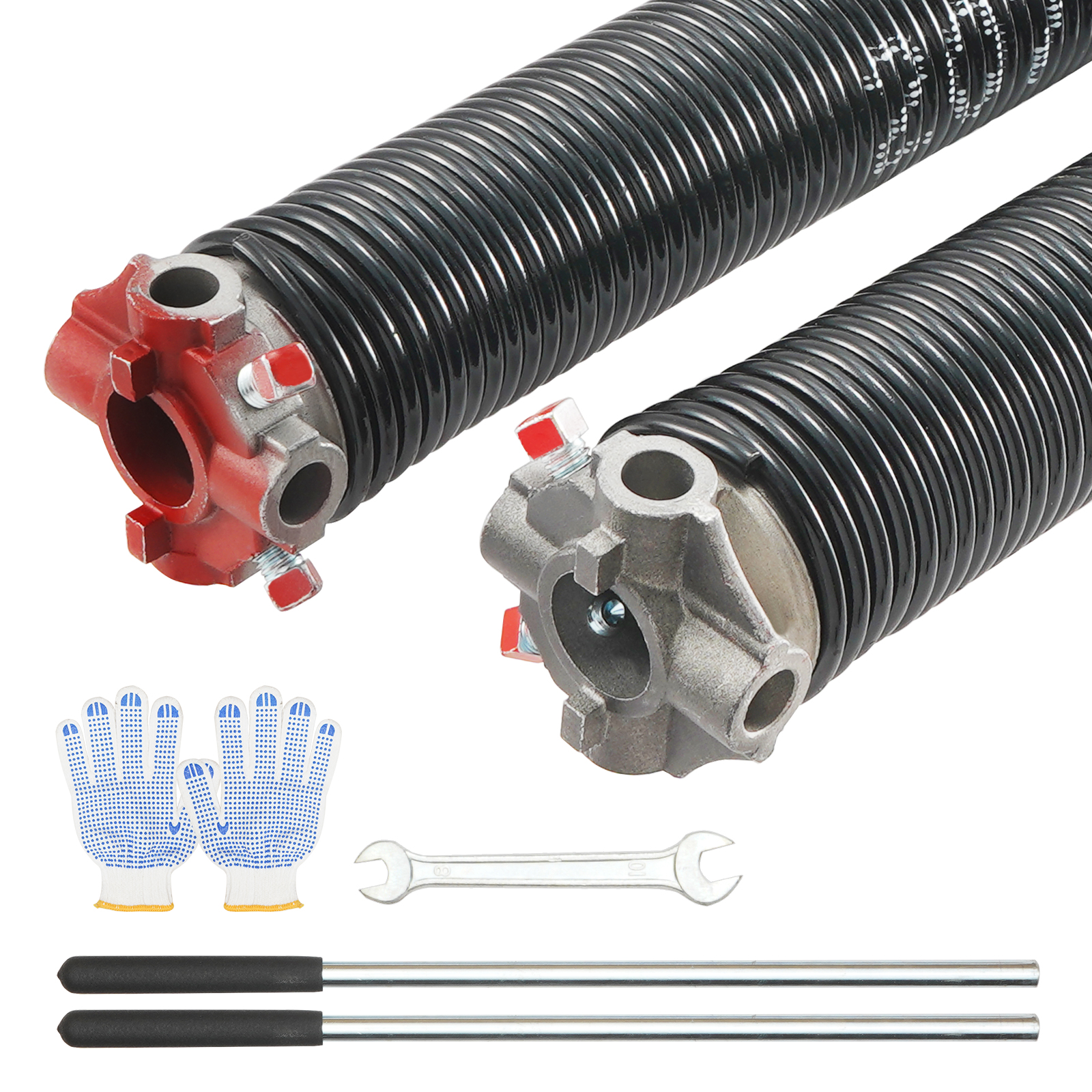 VEVOR Garage Door Torsion Springs Pair 22/23/24/28/29/30 inch with Winding Bars