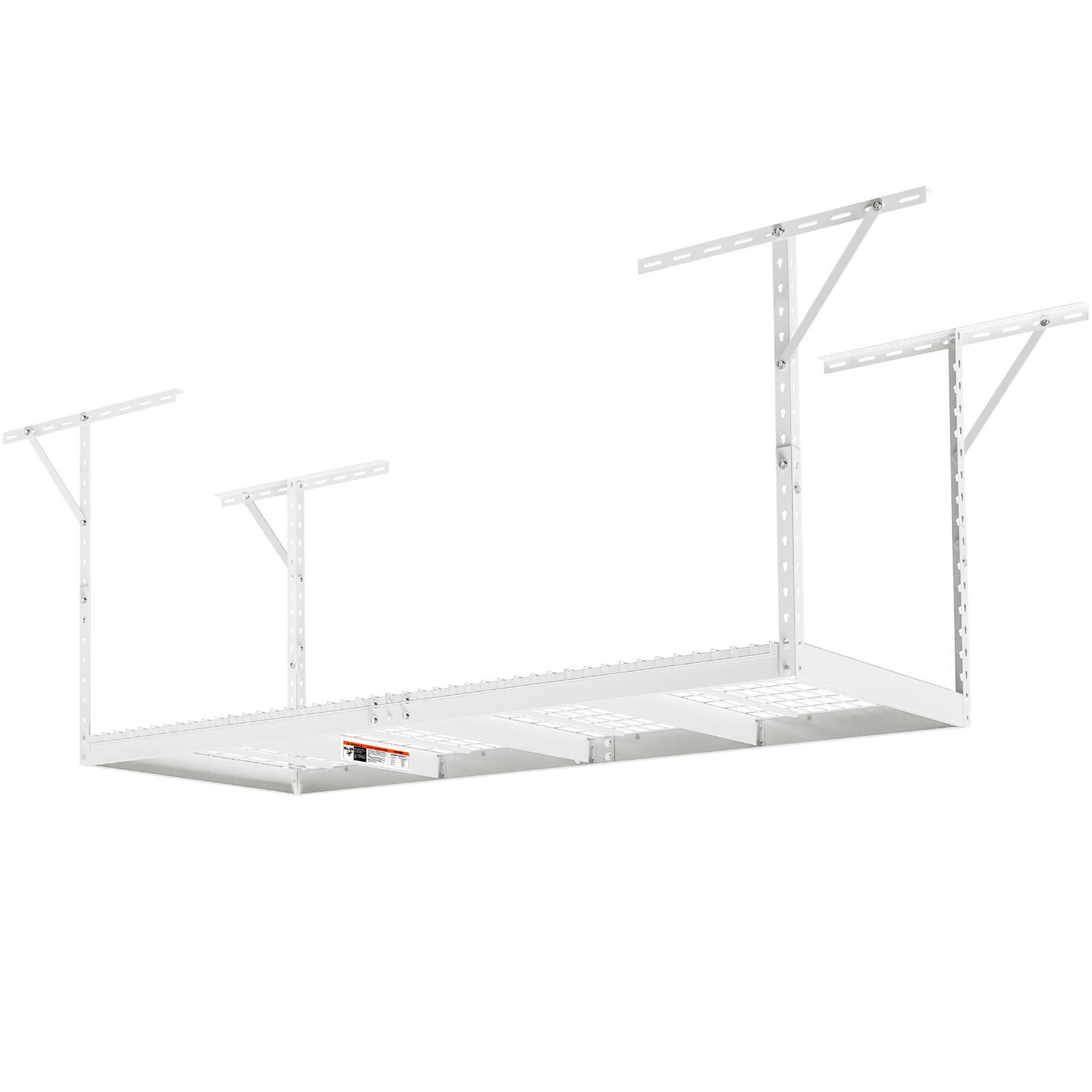 VEVOR Overhead Adjustable Heavy Duty Metal Garage Ceiling Storage Shelves New