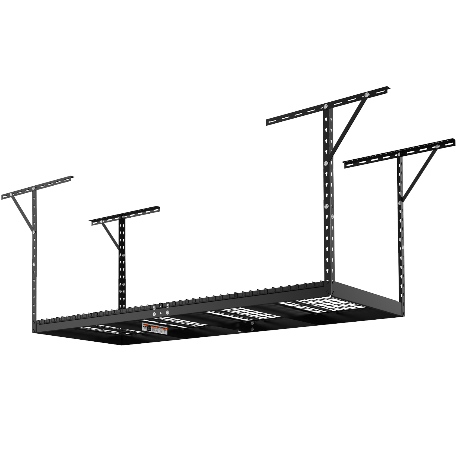 VEVOR Overhead Adjustable Heavy Duty Metal Garage Ceiling Storage Shelves New