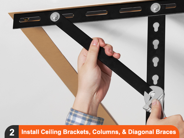 Heavy-Duty Ceiling Rack