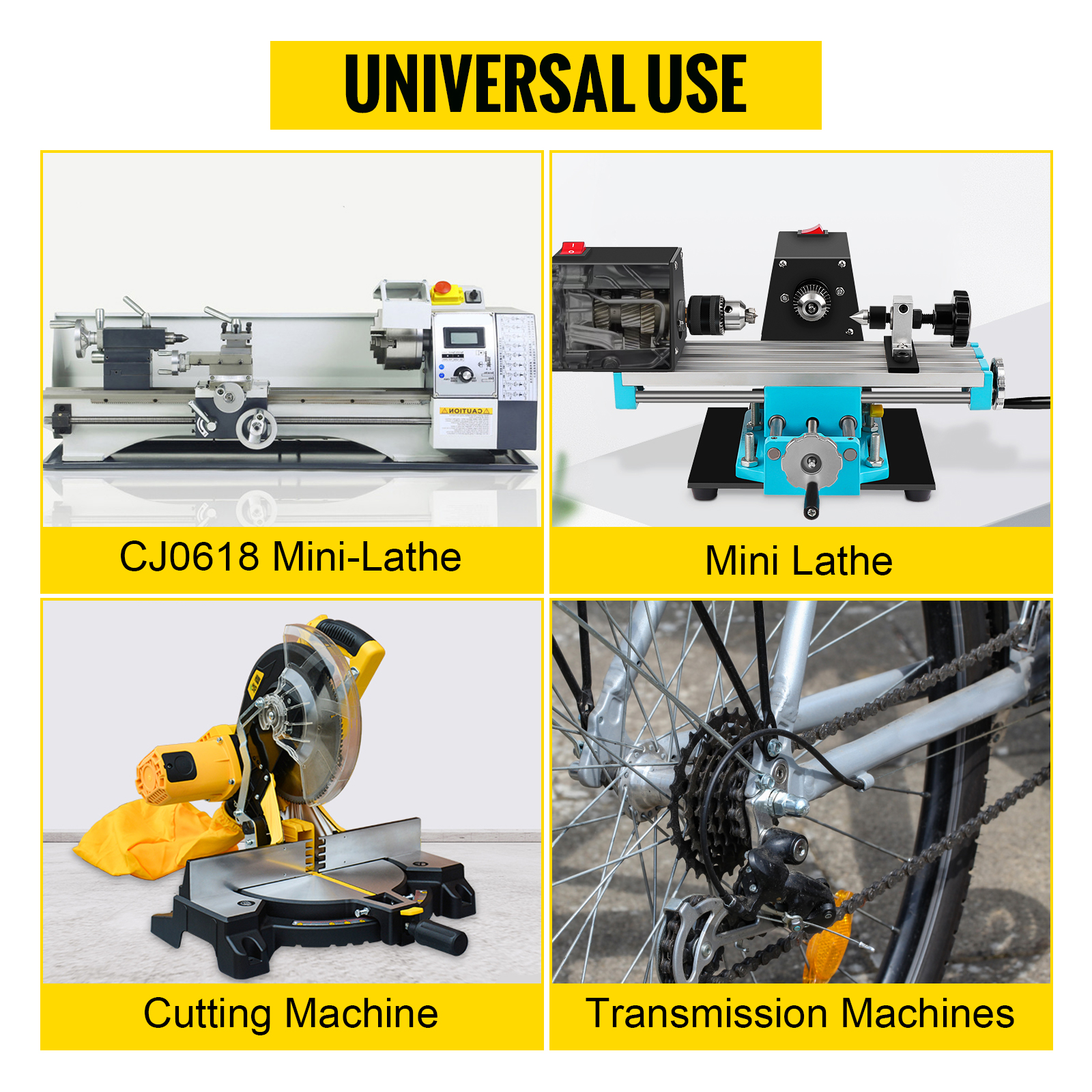 YWBL-WH Drehmaschinen Getriebe - Metall Zahnradset Für Mini-Drehmaschinen