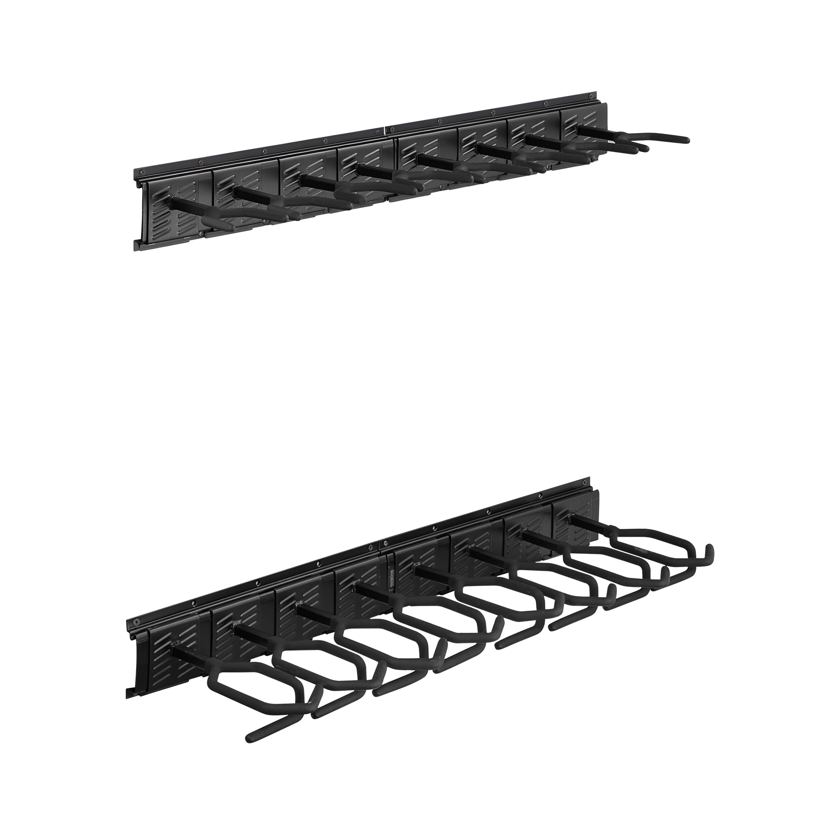 Uimoso Gun Rack Wall/Floor Mount for 2-9 Rifles, Tactical Storage Solution