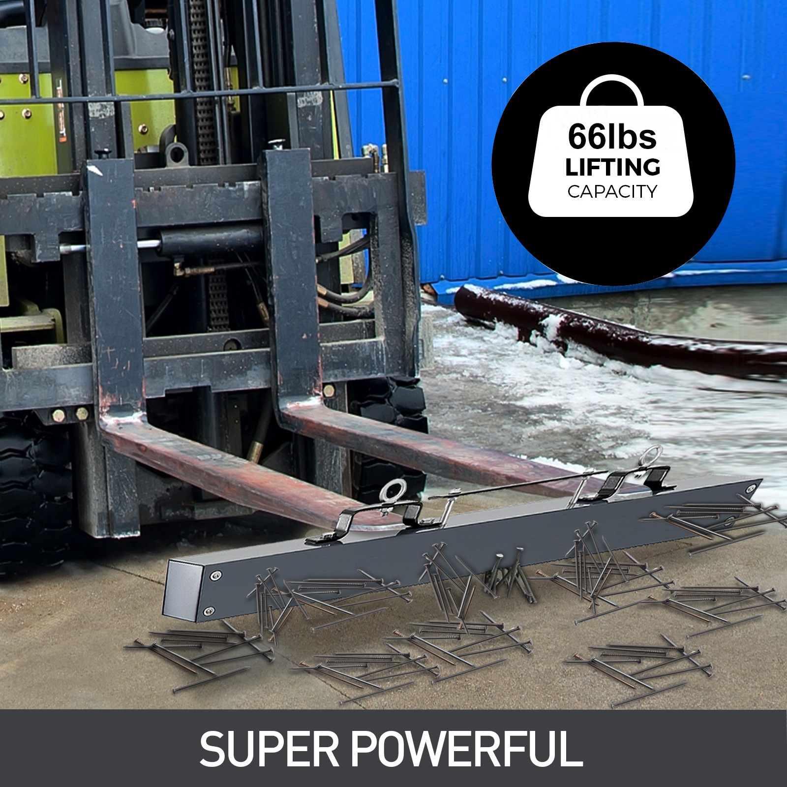 VEVOR Hanging Sweeper 48 inch Sweeper 67 LBS