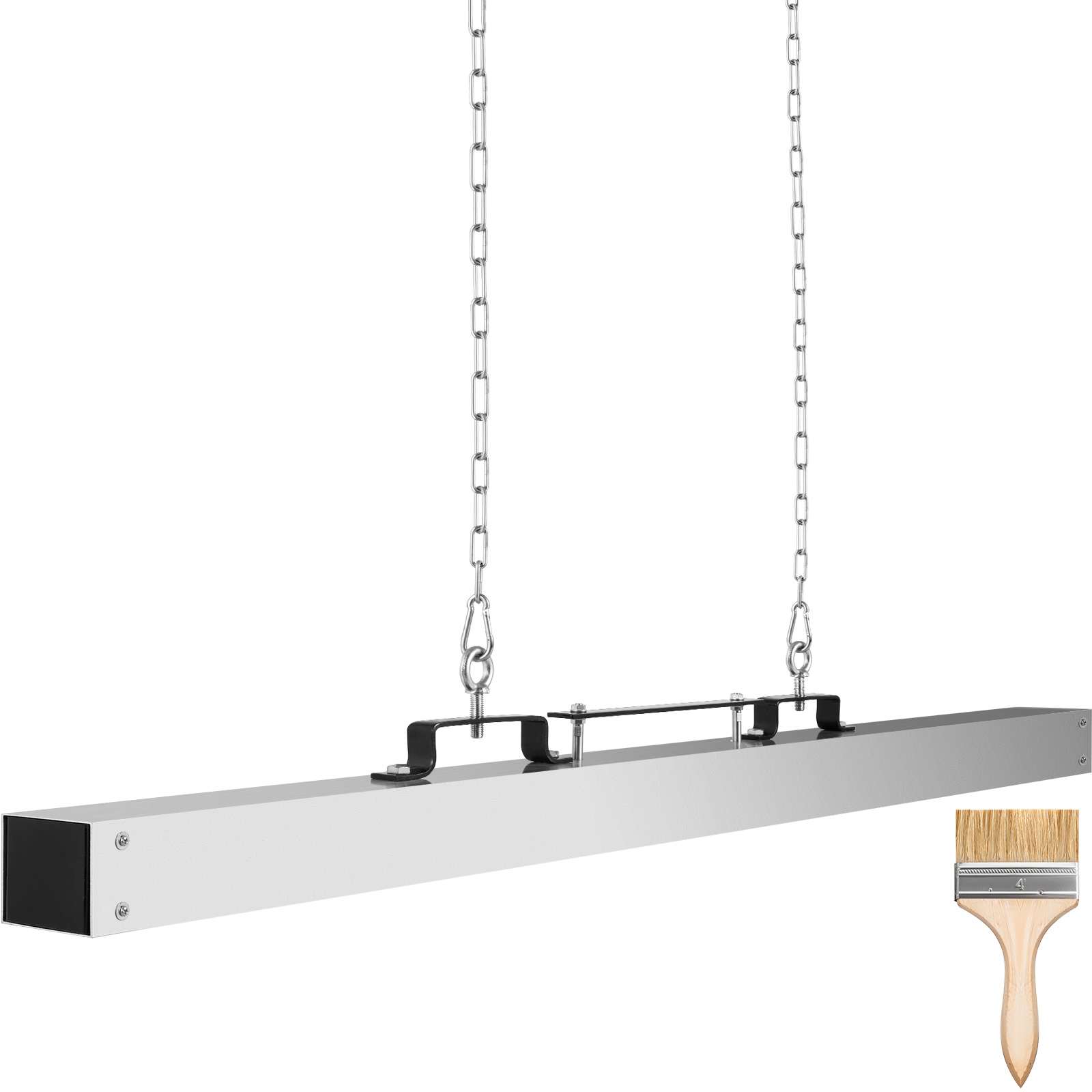 VEVOR Magnetic Sweeper 72inch Magnet Sweeper 88LBS Magnetic Forklift ...