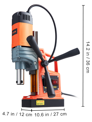 Trapano Magnetico Portatile 1400W - Foratura Fino A 50mm Su Acciaio E Metallo