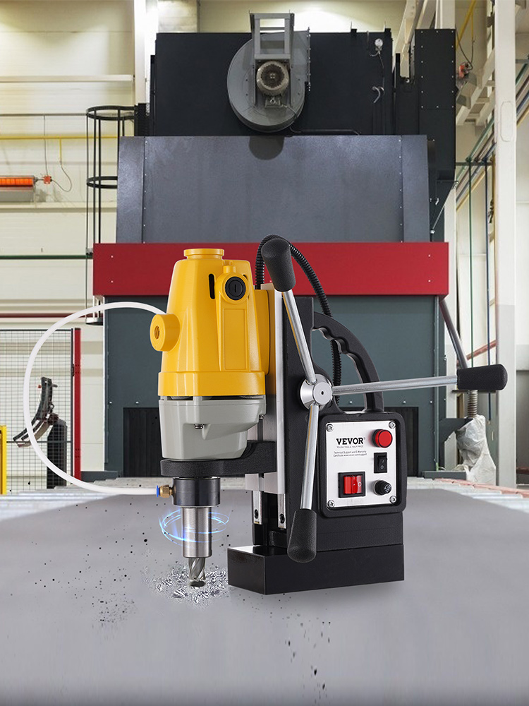 Perceuse magnétique électrique, force 2700 lbs/12000 N, 1100 W