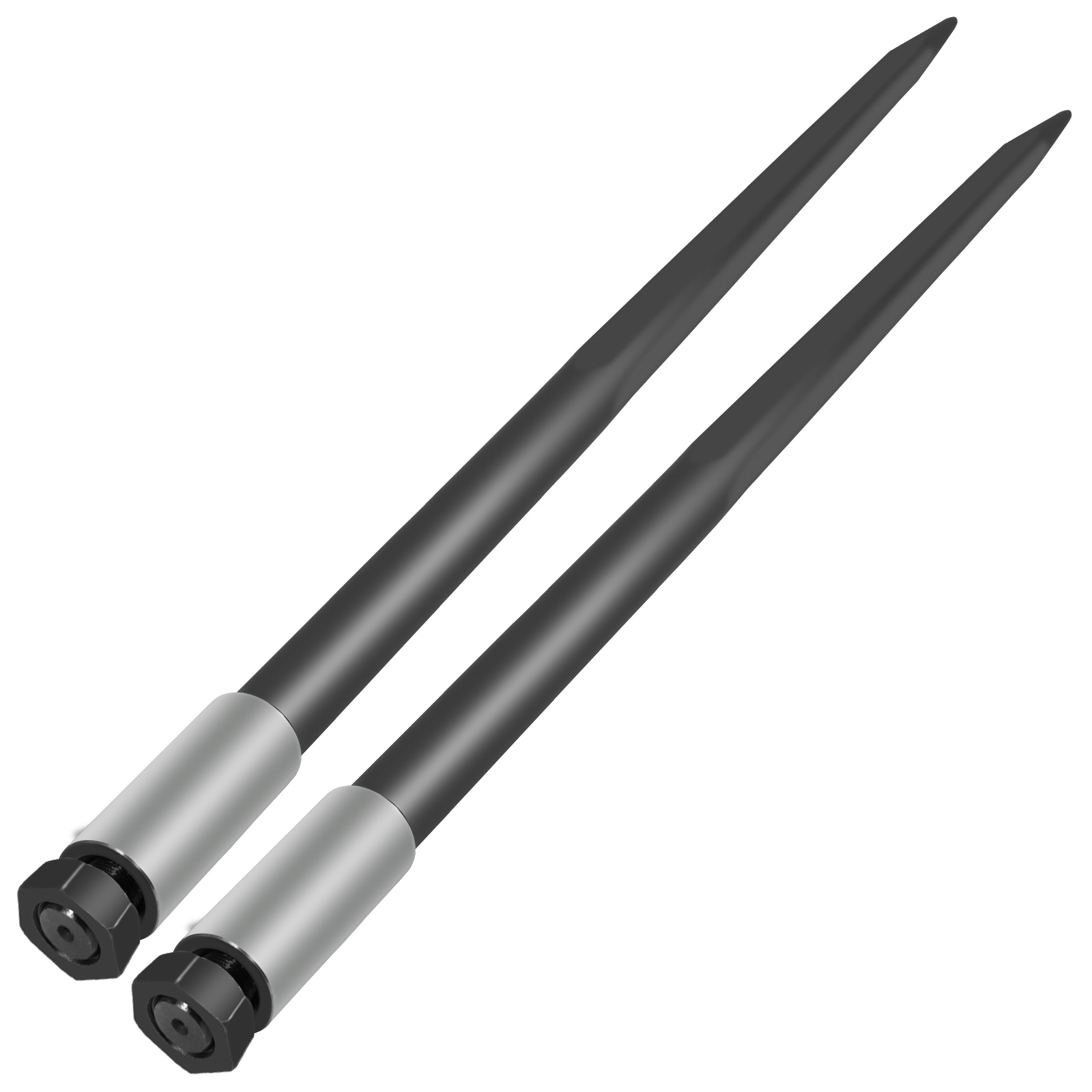 hay spear spear, black, 2 x 49