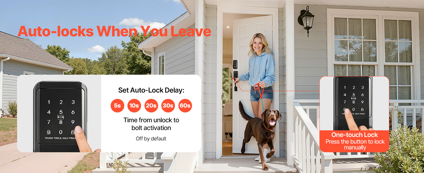 Door lock side angle
