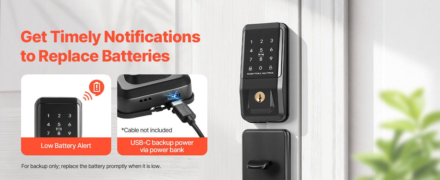 Lock on apartment door